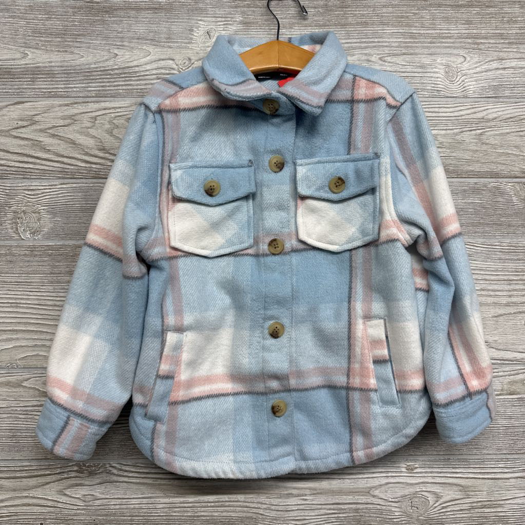 Plaid Shacket 4-5