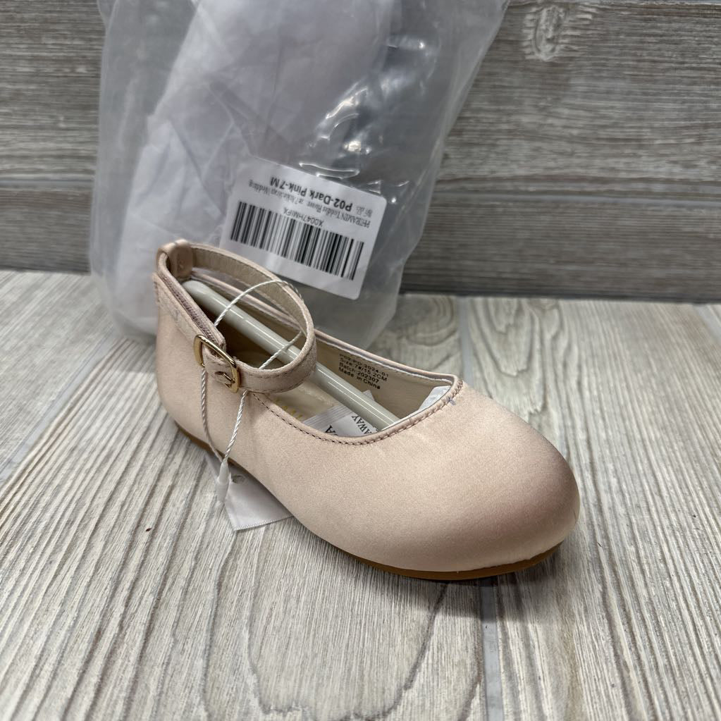 NEW Ankle Strap Wedding Flats* 7c