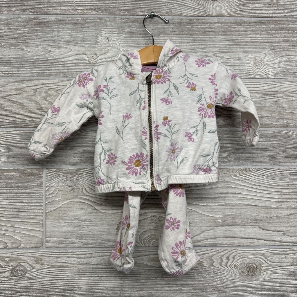 Jacket Flowers, Shirt Pocket Bee & Pants Flowers 6M