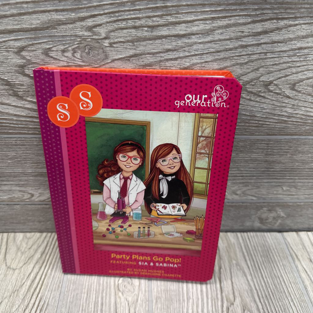 Our Generation Party Plans Go Pop! Chapter Book