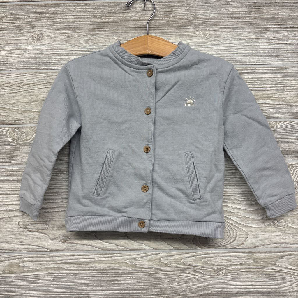 Wooden Button Jacket Sun 24M