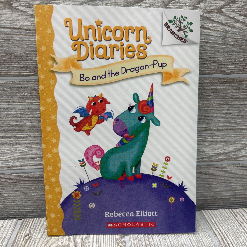 Unicorn Diaries Bo And The Dragon-Pup Chapter Book