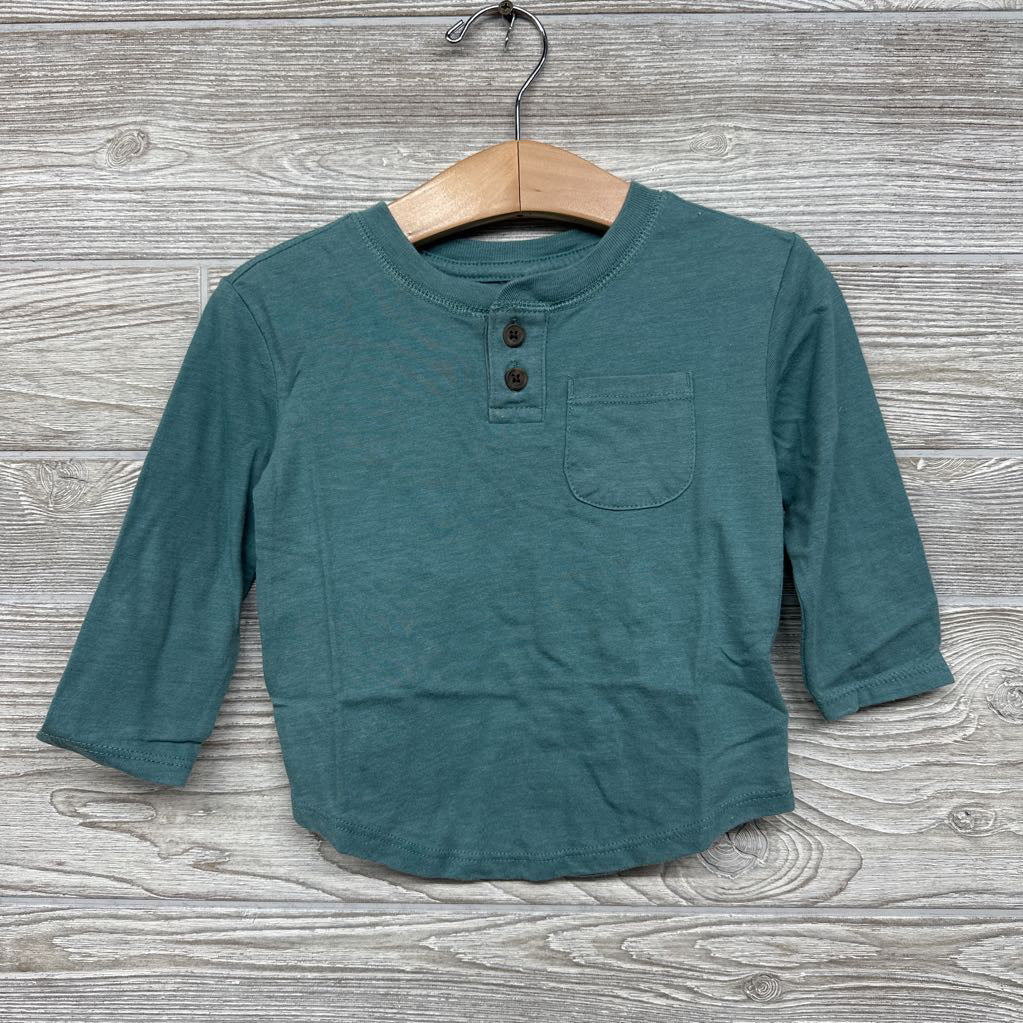 Nw/oT Henley Pocket Shirt 12M
