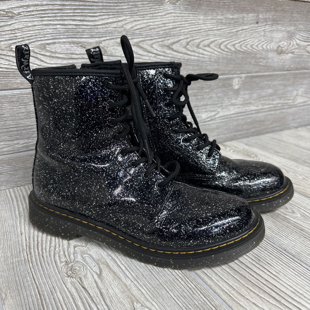 Glitter Combat Boots 6y