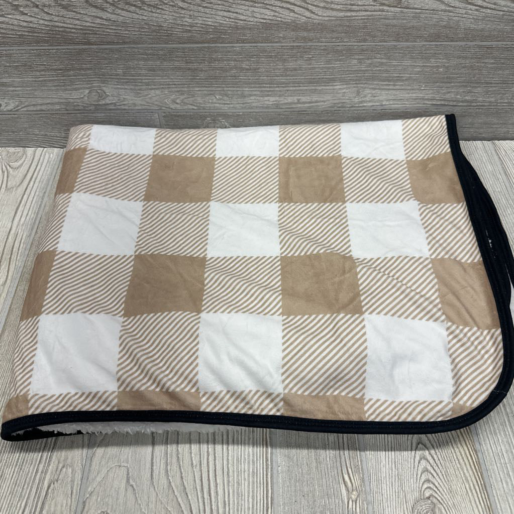 Sherpa Blanket Gingham