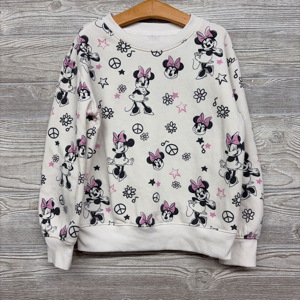 Crewneck Minnie Mouse Stars Flowers 7