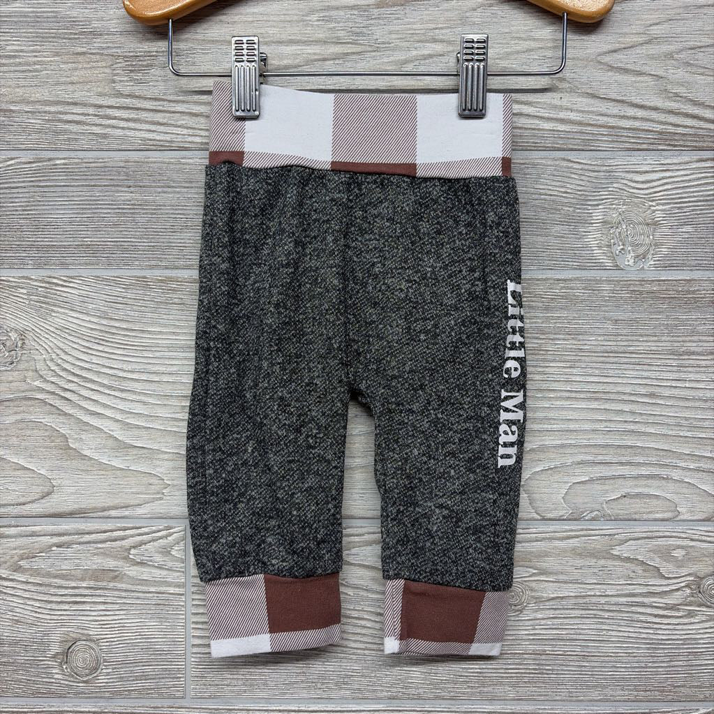 LS Bodysuit W/ Hood & Joggers Little Brother 3-6M