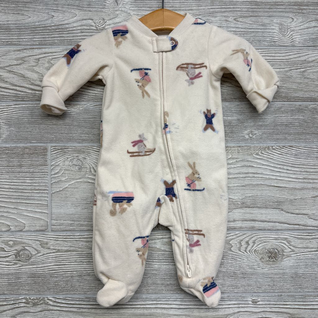 Blanket Sleeper Animals Skiing 3M