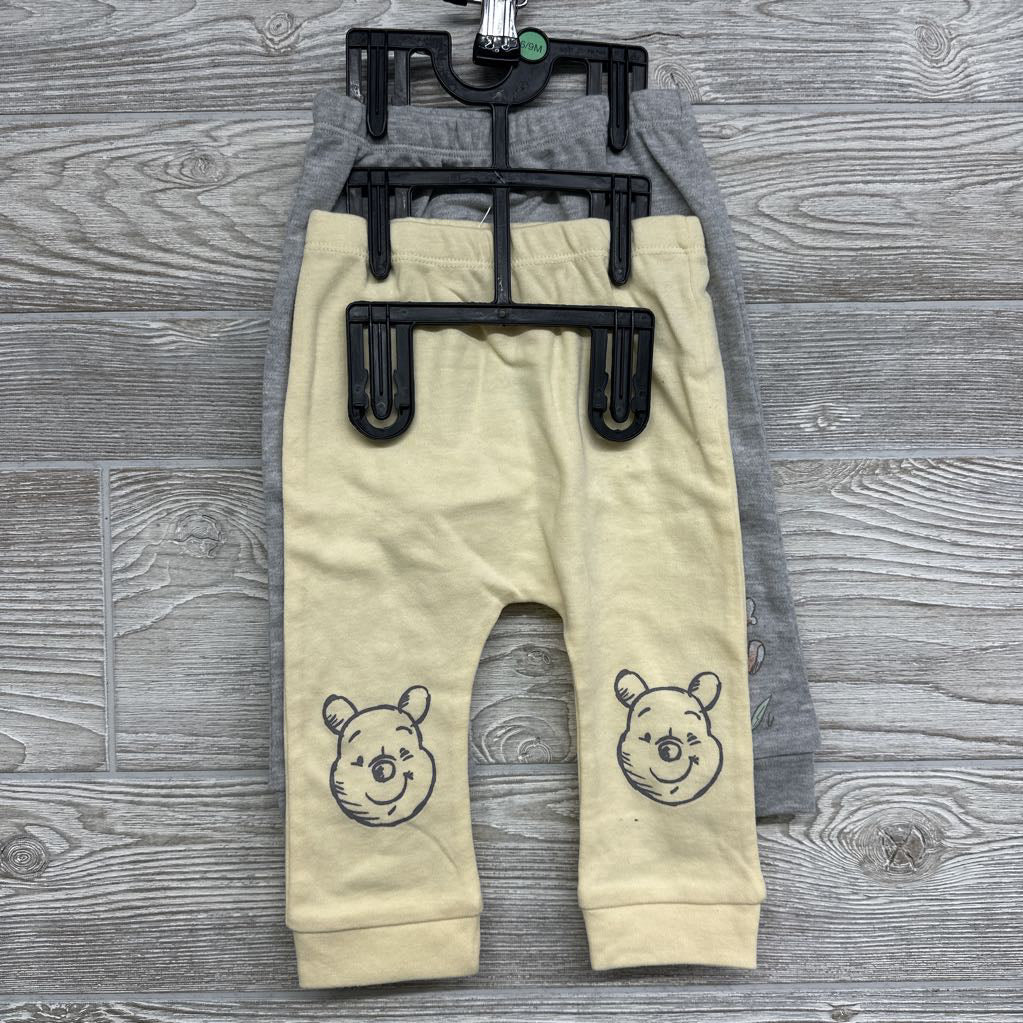 NEW 2 Pk Harem Pants Winnie The Pooh 6-9M