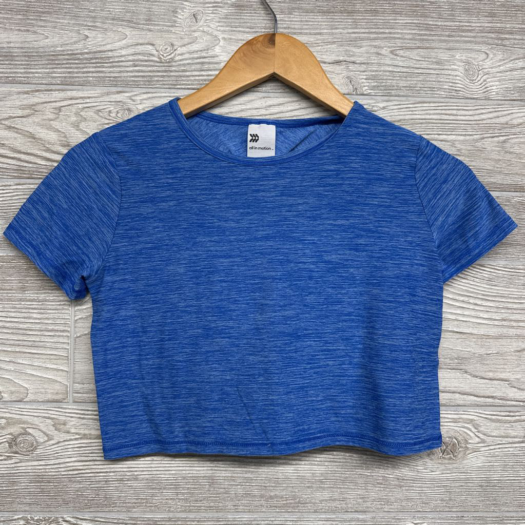 Active Cropped Shirt Twist Back 8