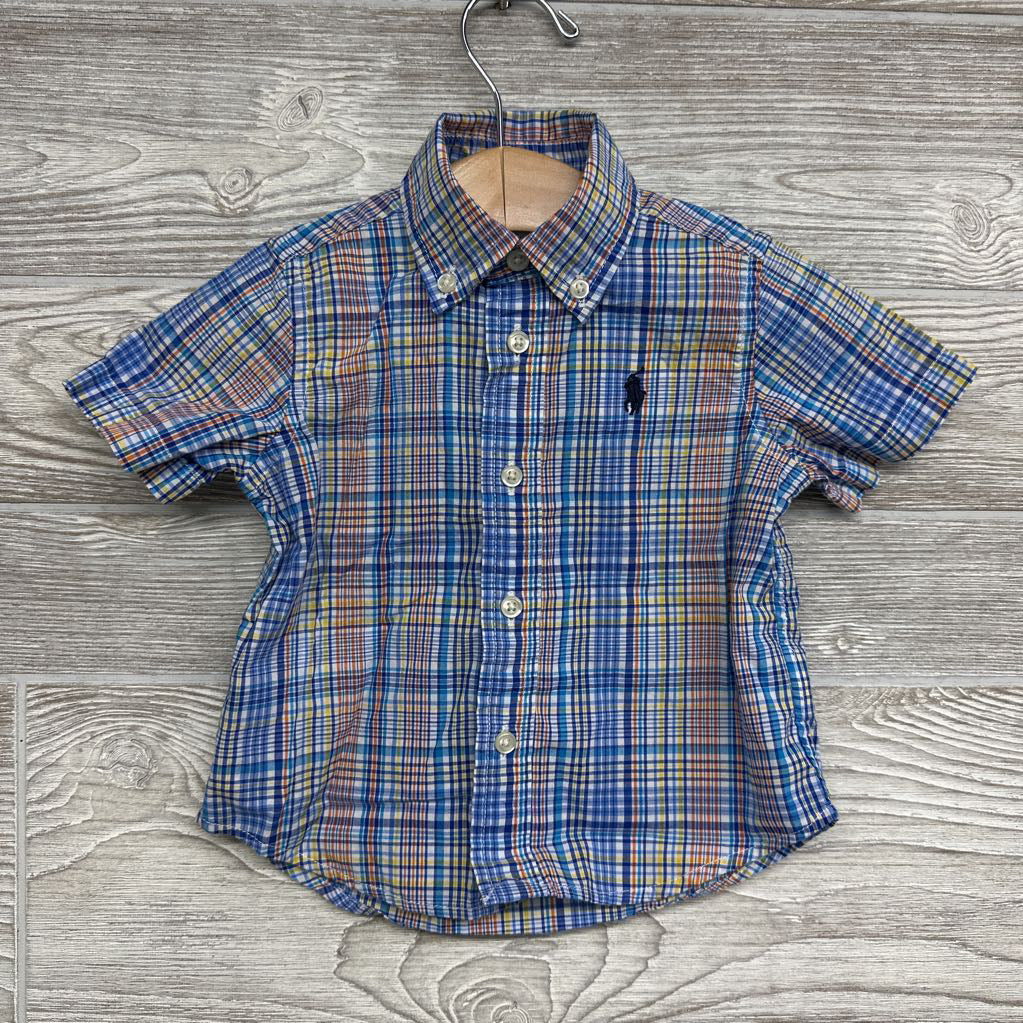 Button Up Plaid Bodysuit 9M