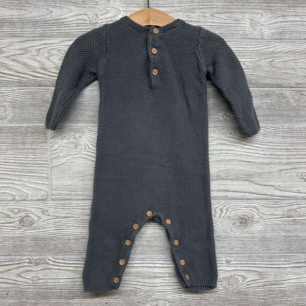 LS Henley Sweater Outfit 6-9M