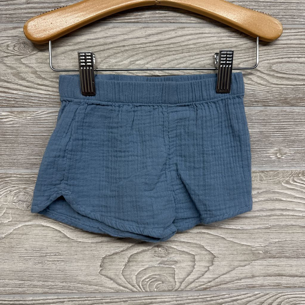 Muslin LS Shirt & Shorts 6M