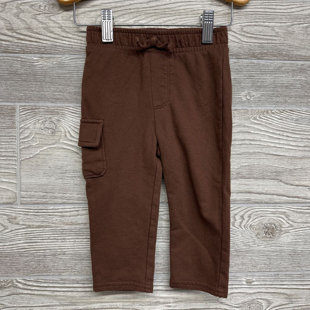 French Terry Pull On Pants Pocket 12M