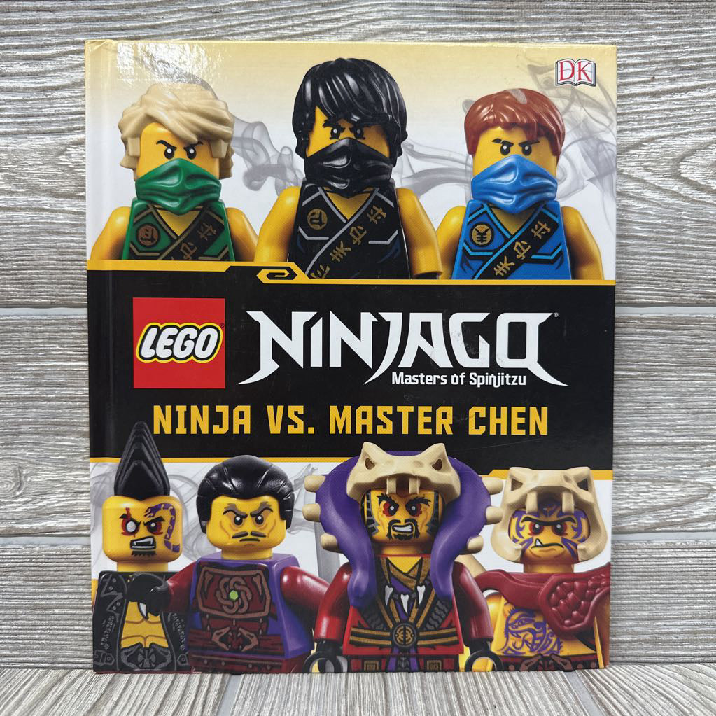 Lego Ninjago Ninja Vs. Master Chen Hardcover Book