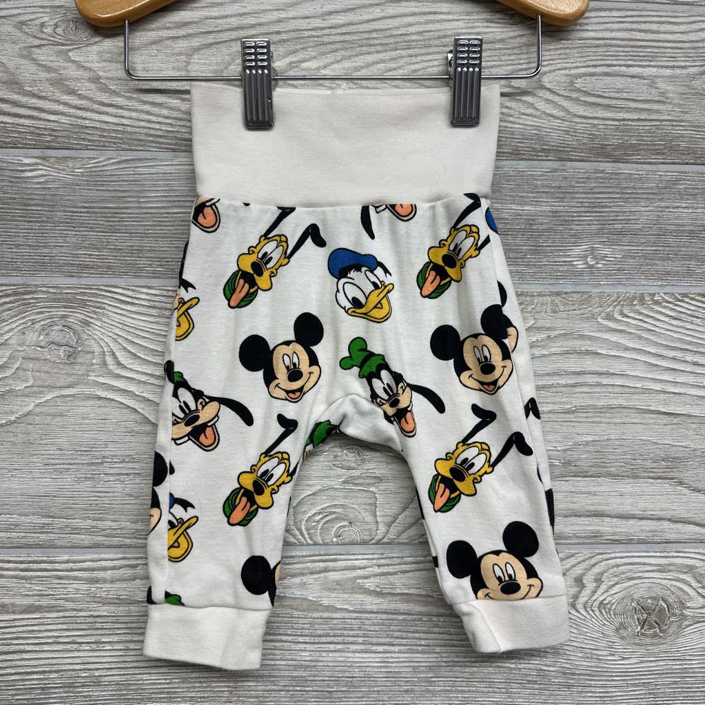 Rollover Band Pants Mickey & Goofy 3M