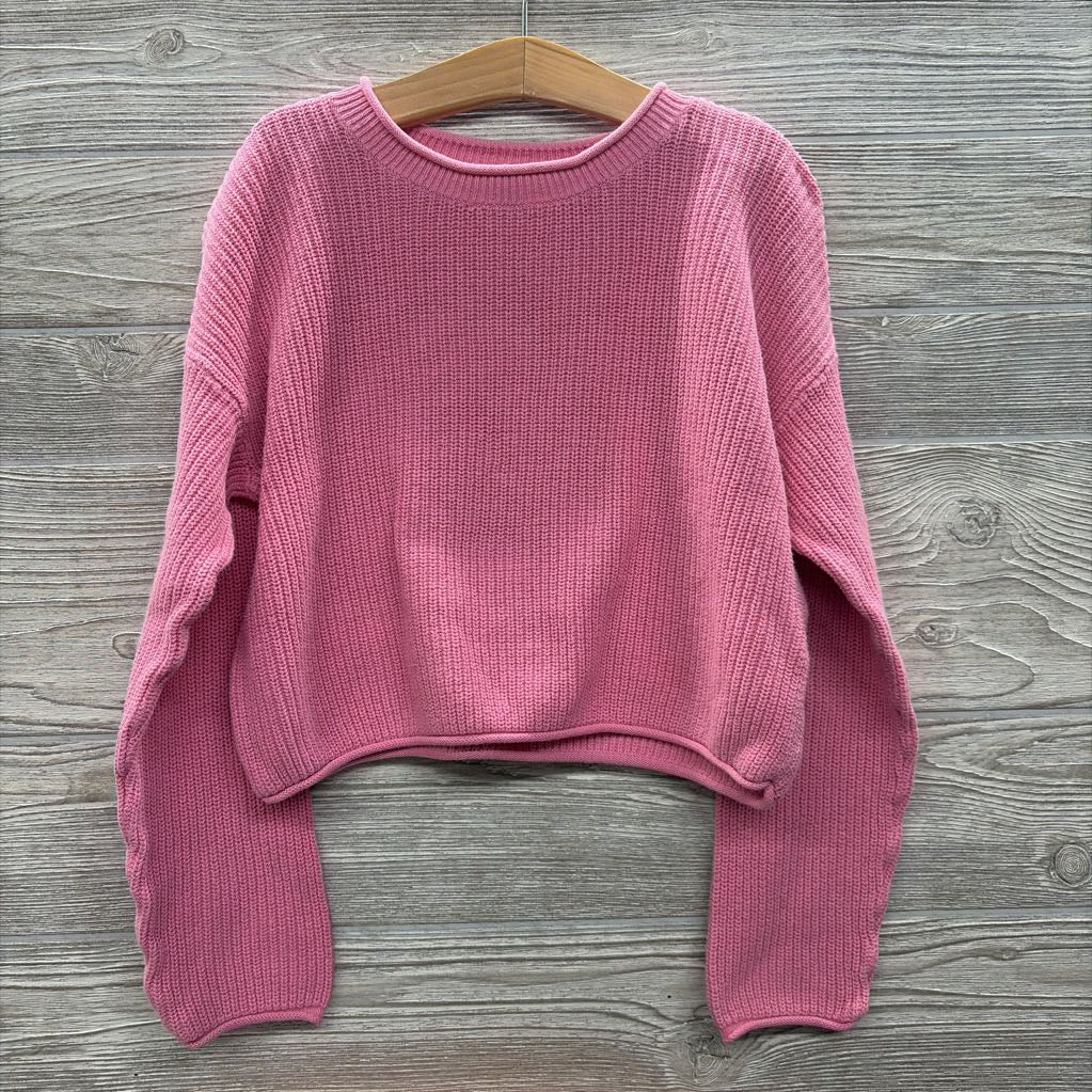 Knit Sweater Raw Trim 6-7