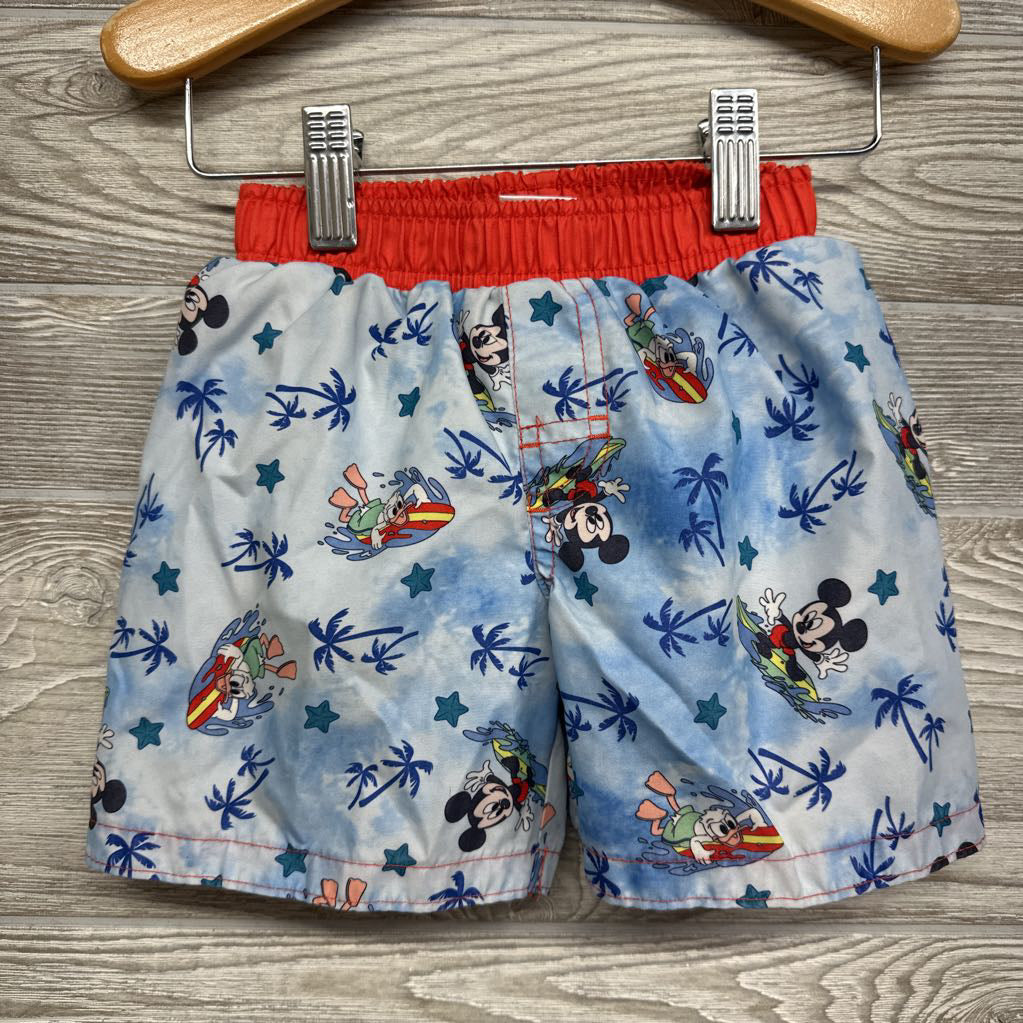 Swim Shirt Mickey Mouse & Trunks 18M