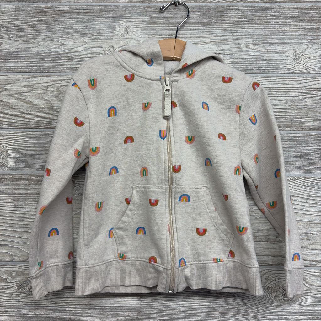 Full Zip Hoodie Rainbows 4-5