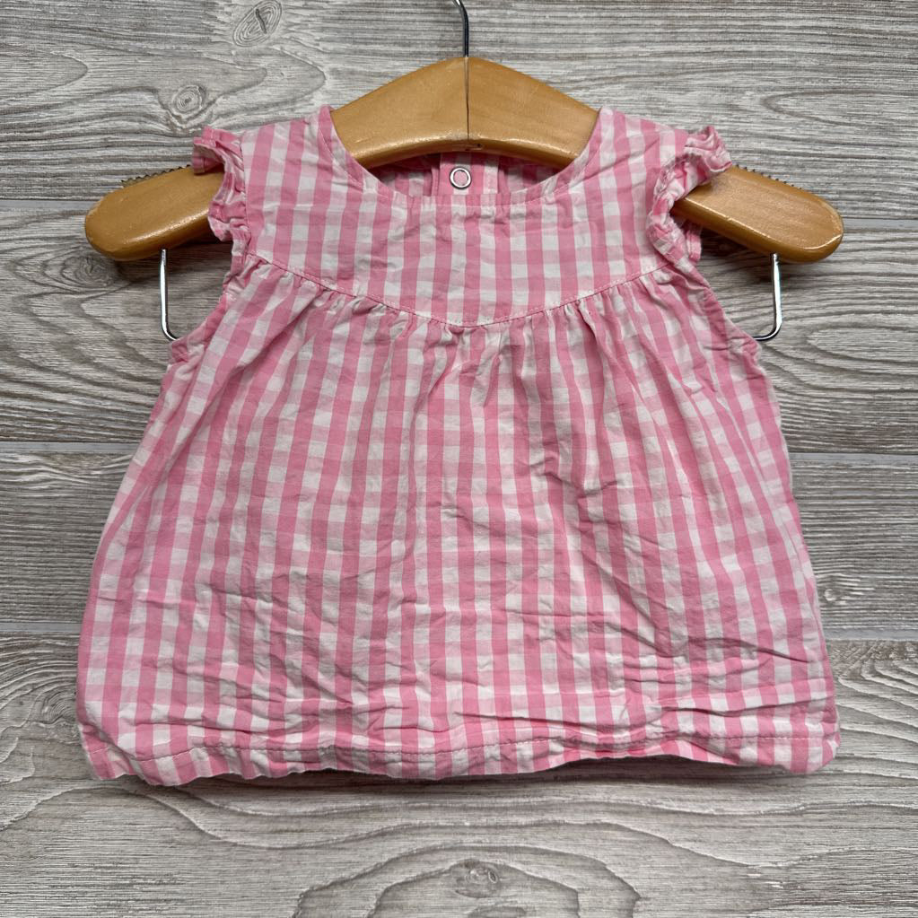 Gingham Dress & Bloomers 6M