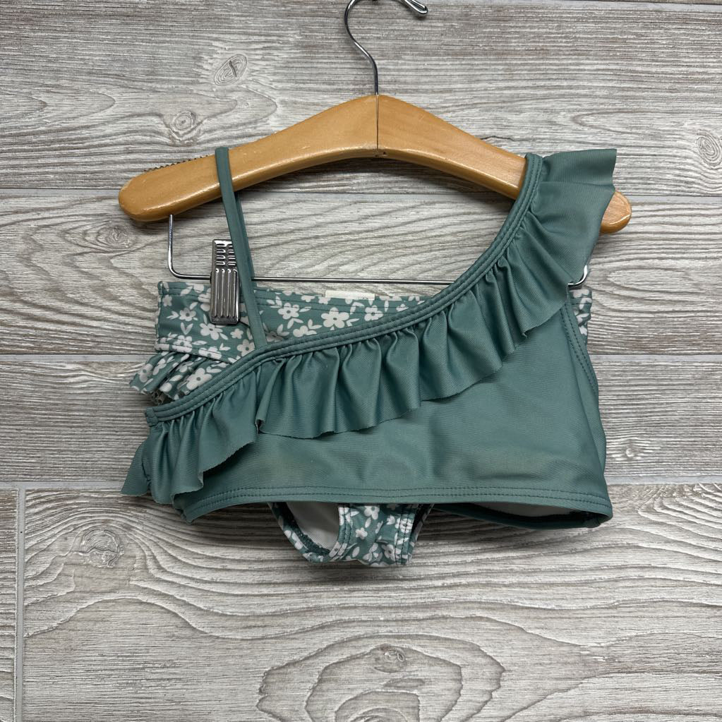 2 Pc Swimsuit Flowers 6