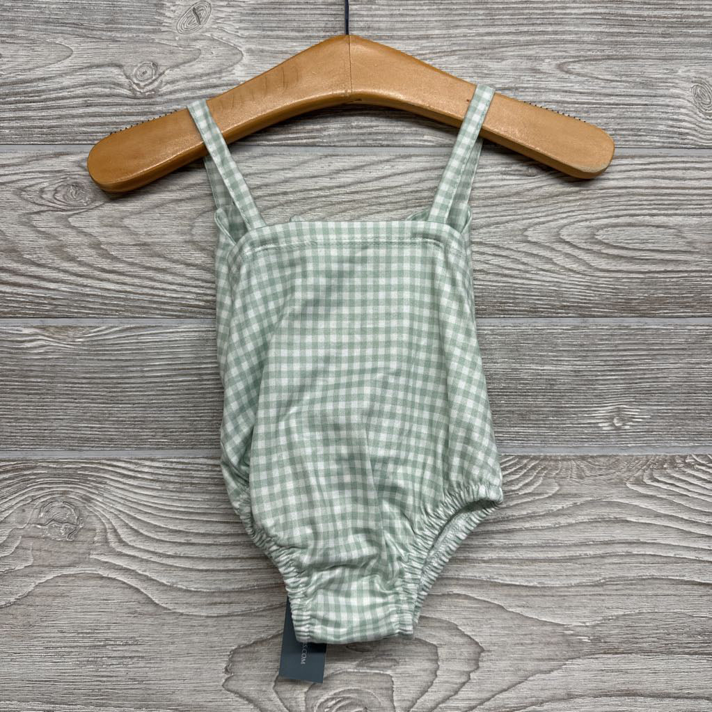 NEW Romper Gingham Bows 3M