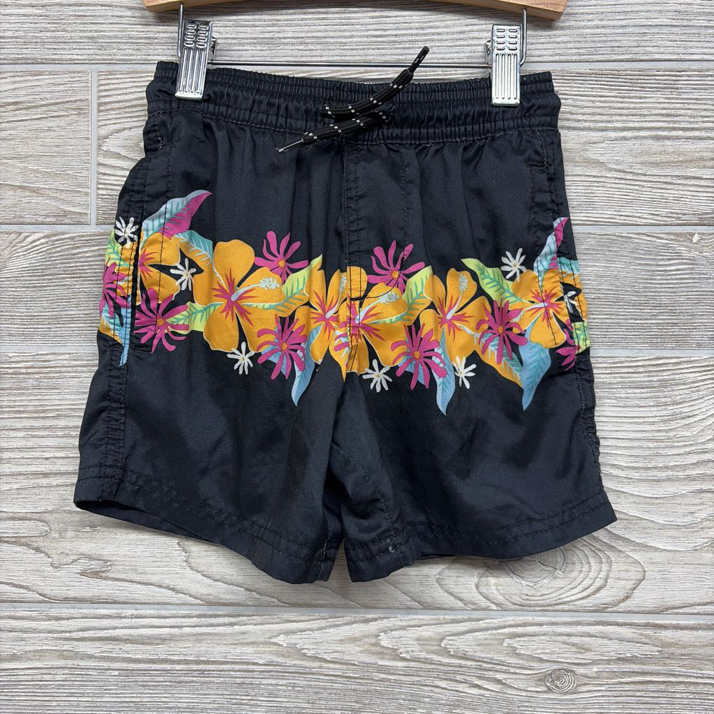 Swim Trunks Flowers 4