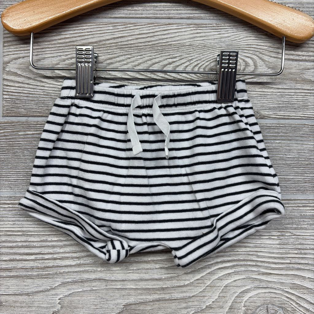 Organic Shorts Stripes 0-3M