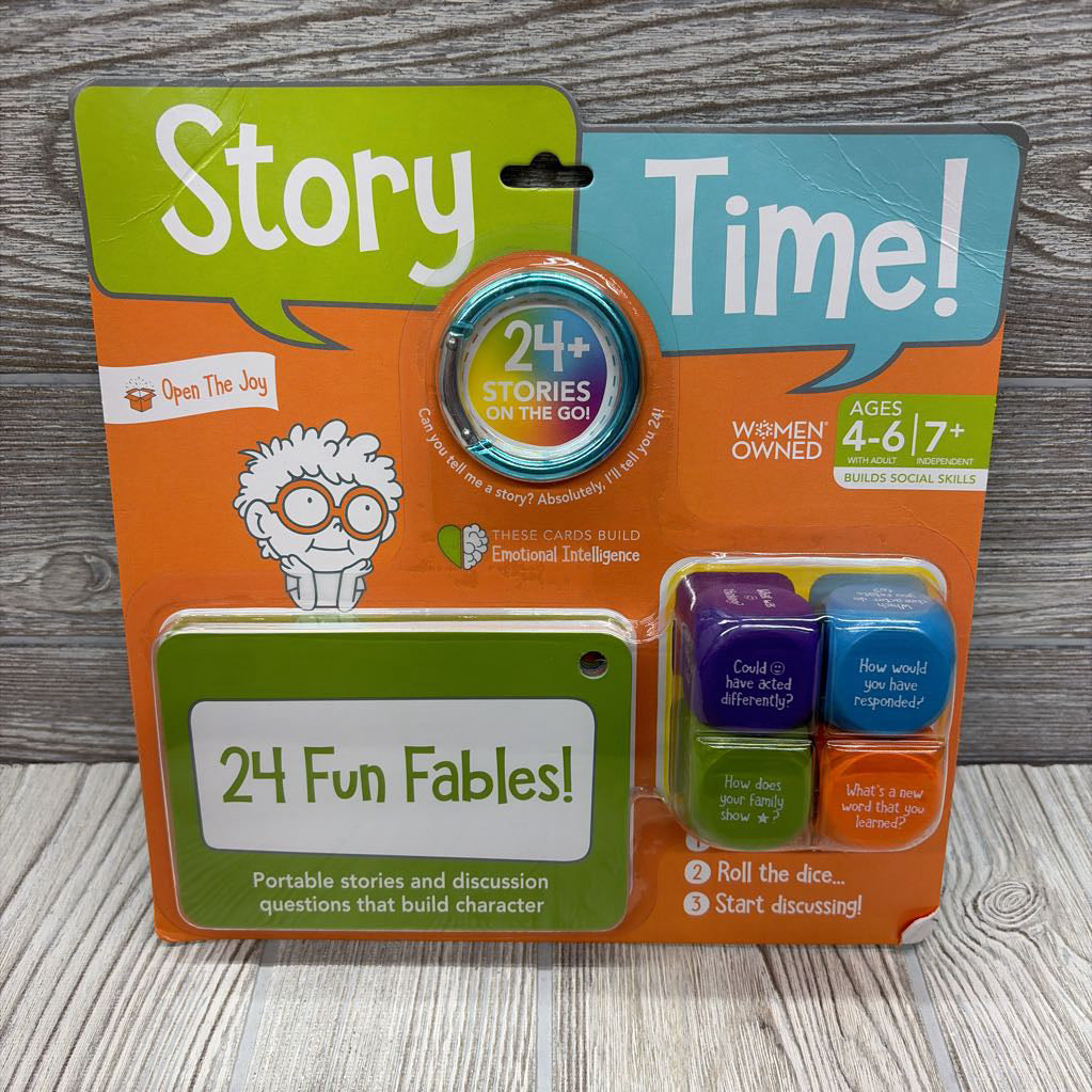 NEW Story Time! Portable Stories And Discussion Questions That Build Character