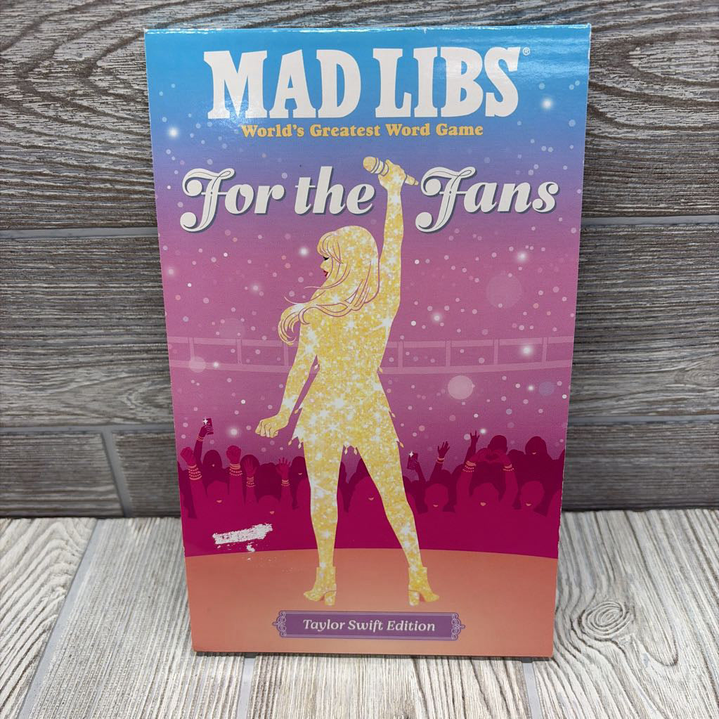 NEW Mad Libs For The Fans Taylor Swift Edition Book