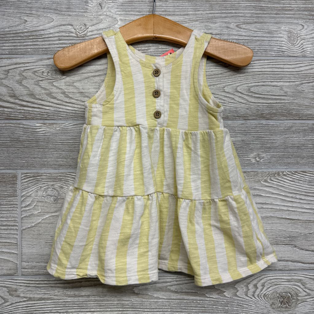 Tank Tiered Dress Stripes 6-9M