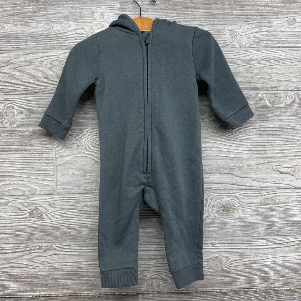 LS Coverall W/ Shark Hood 6-12M