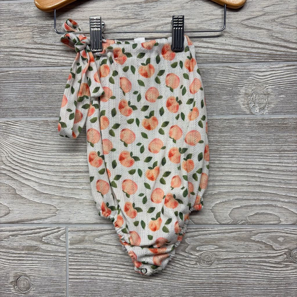 Pointelle Halter Romper Peaches 18-24M