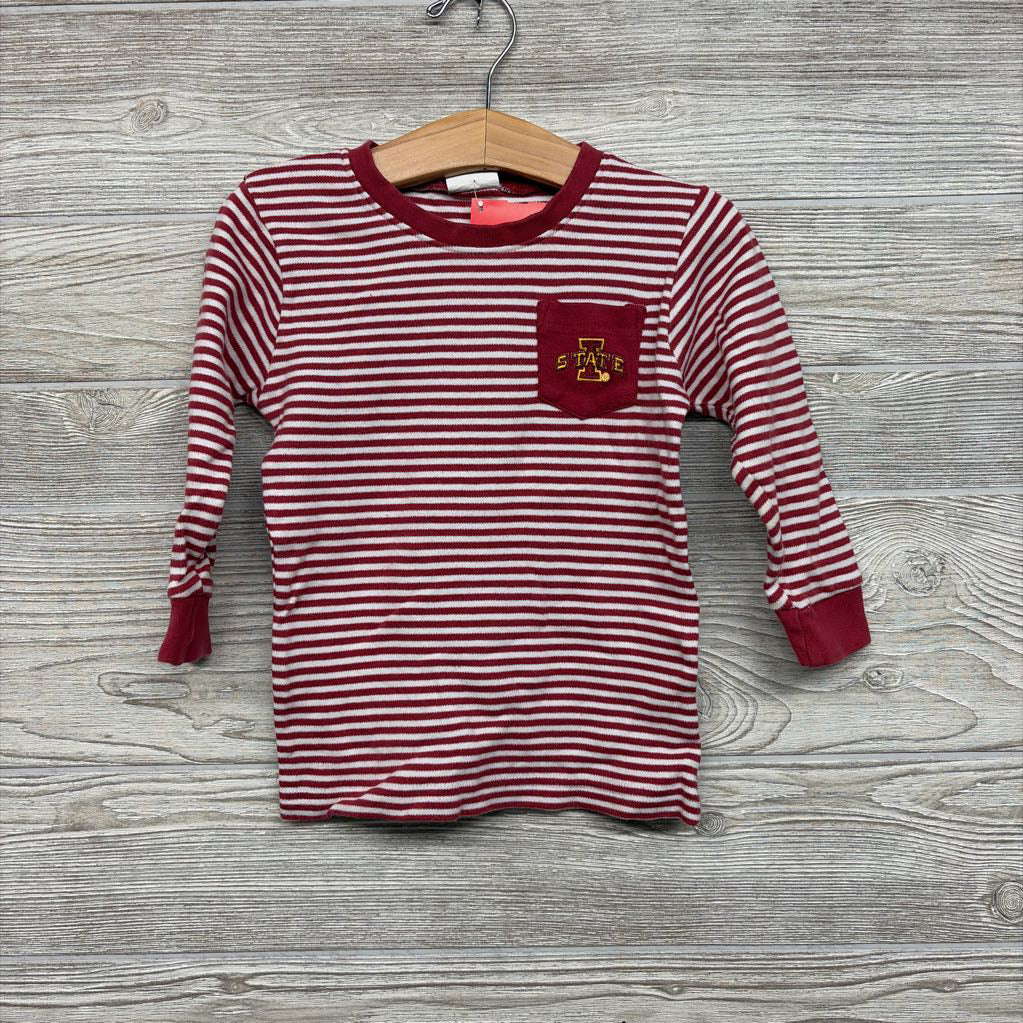 LS Shirt Stripes ISU Chest Pocket 24M *