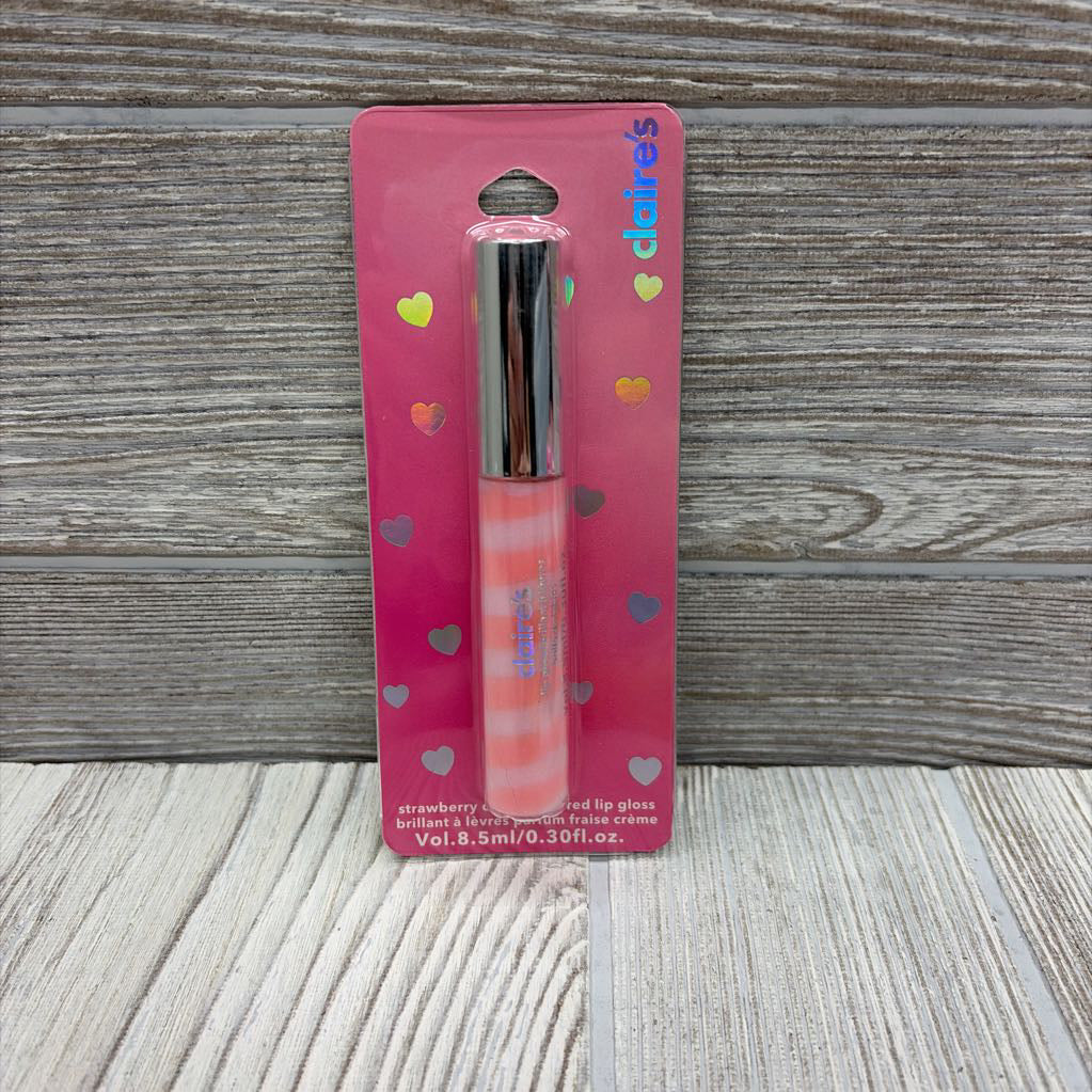 NEW Strawberry Creme Flavored Lip Gloss