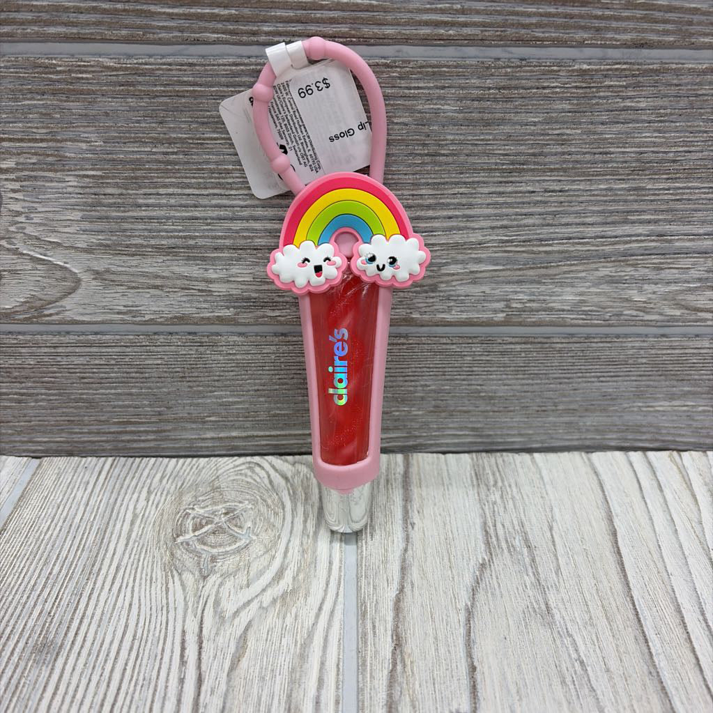 NEW Squeeze Tube Lip Gloss Rainbow