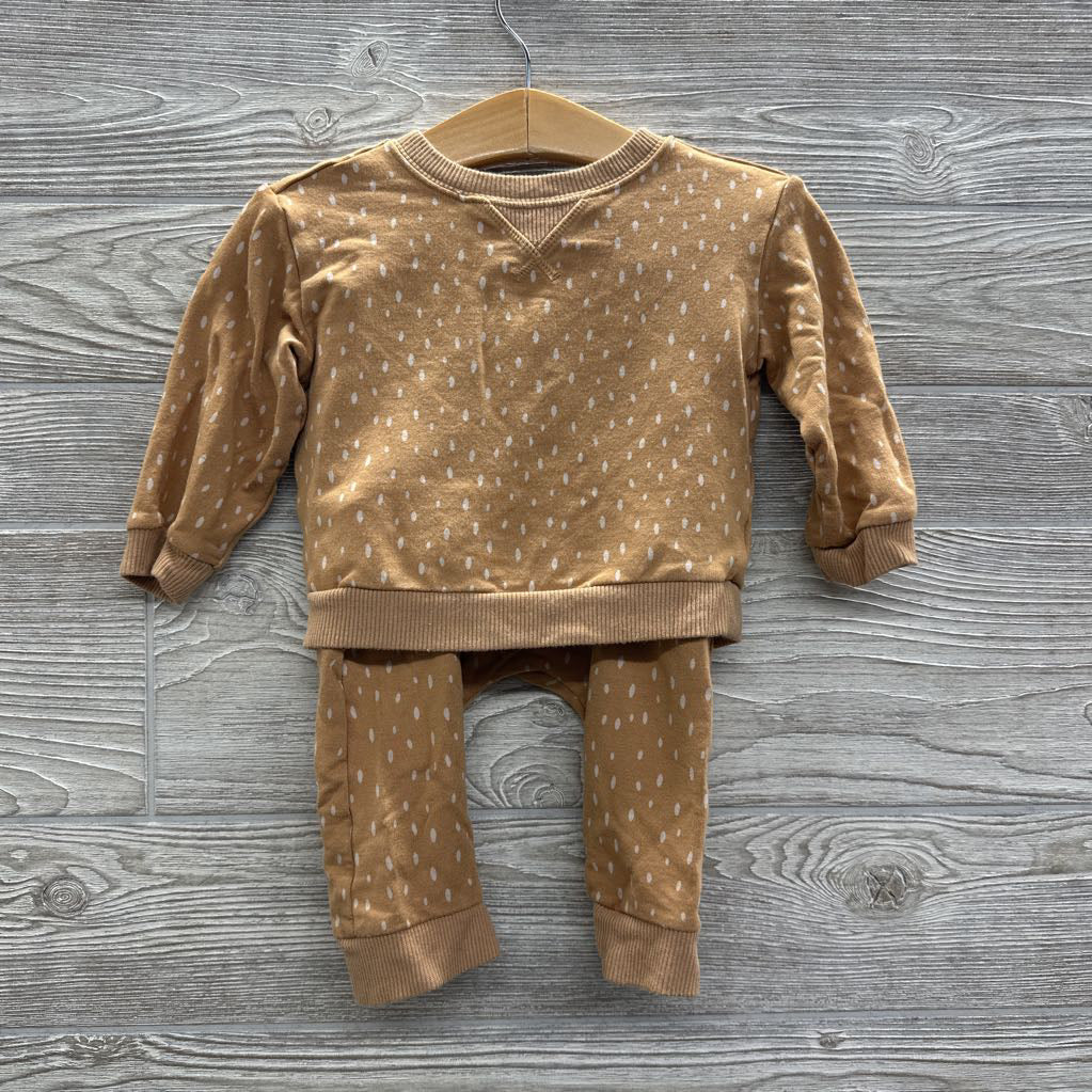 Modal Crew & Pants Dots 6M
