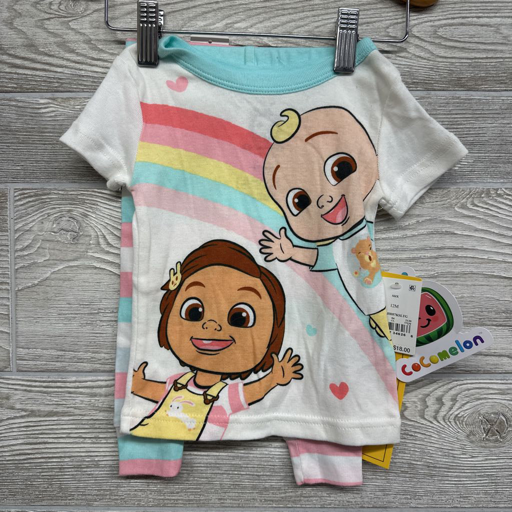 NEW 2 Pc Pj Charaters Rainbow 12M