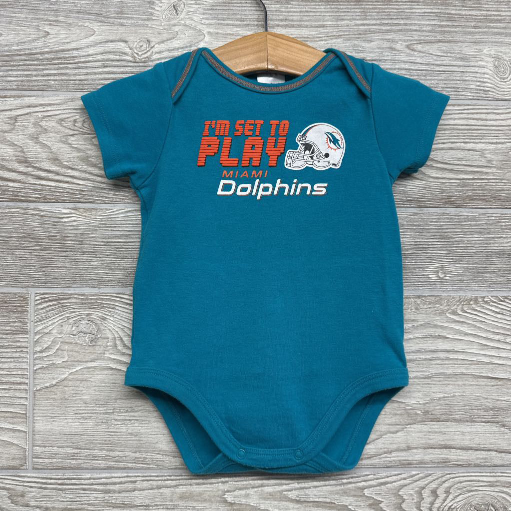 Bodysuit I'm Set To Play Miami Dolphins 3-6M