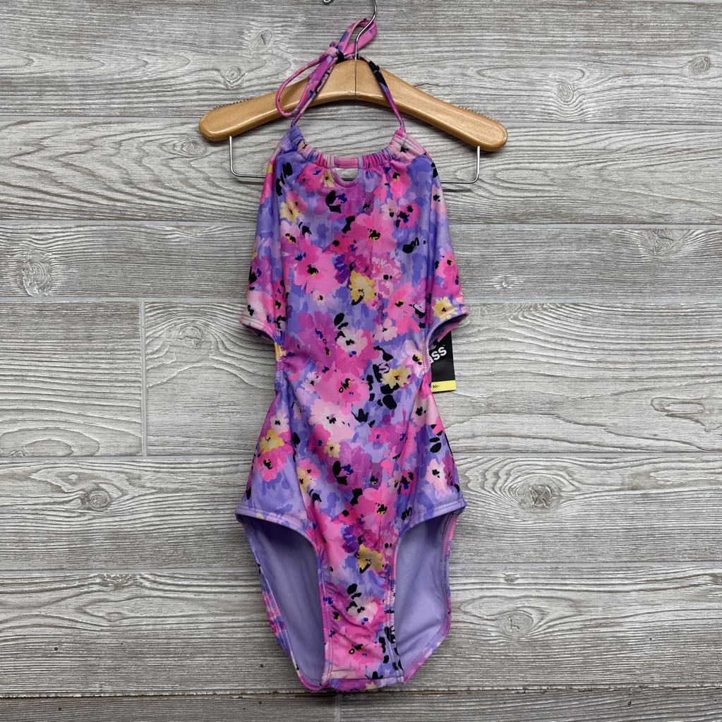 NEW Swimsuit Flowers 10-12