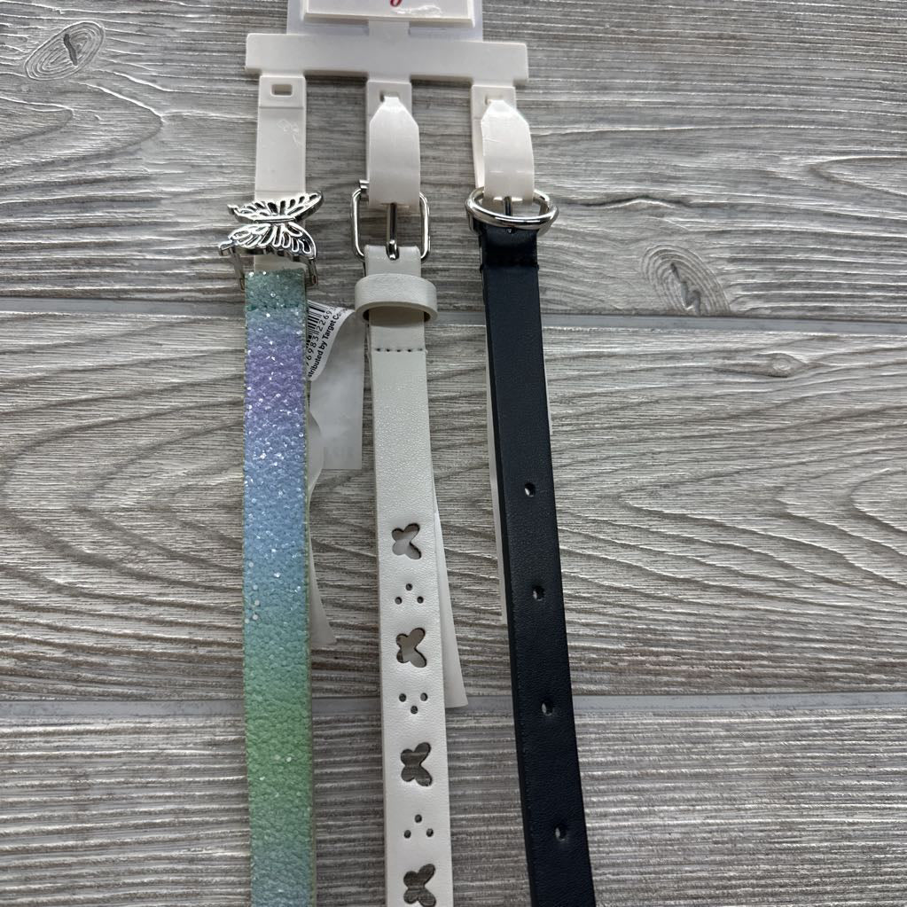 NEW 3 Pk Belts Small