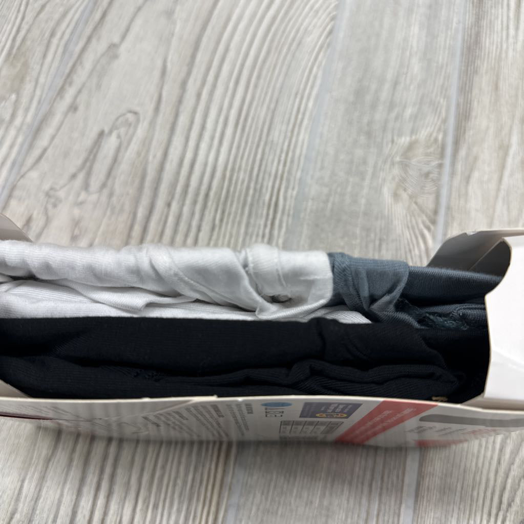NEW 3 Pk Super Soft Bamboo T-Shirts 6-7