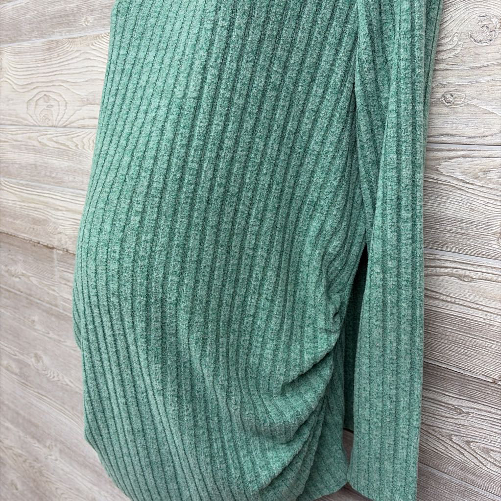 LS Ribbed Hacci Shirt XXL