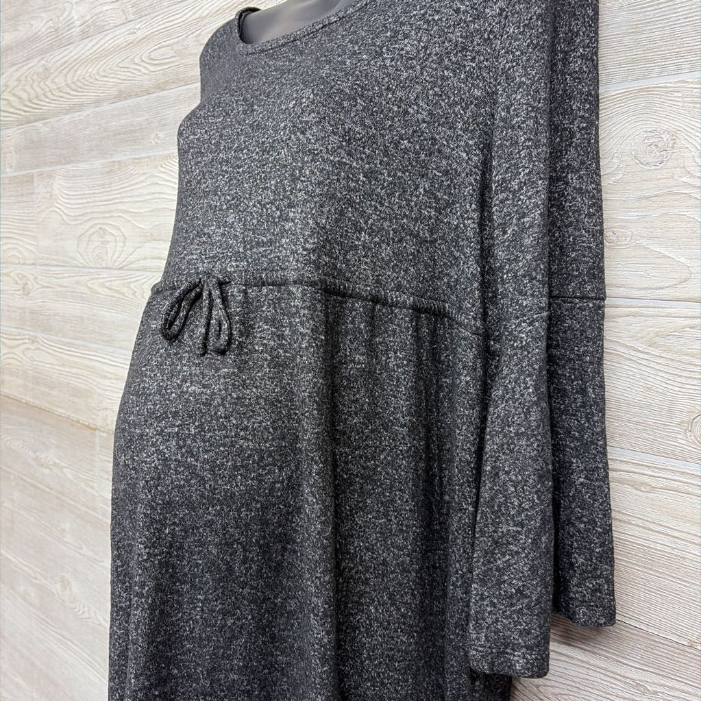 LS Hacci Bell Sleeve Shirt Cinched Large