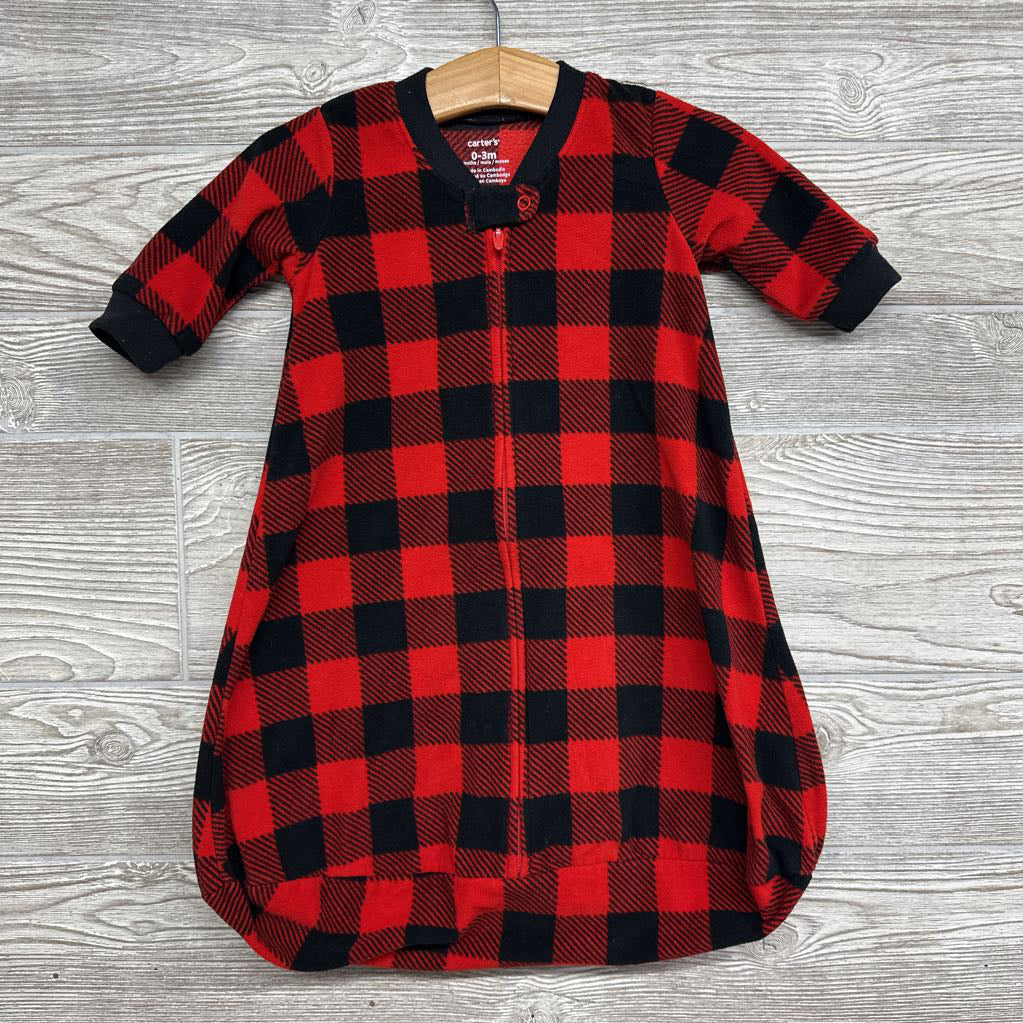 Blanket Sleepsack Buffalo Plaid 0-3M