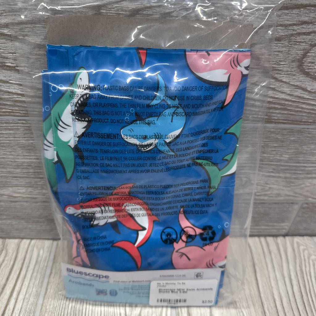 NEW Swim Armbands Sharks