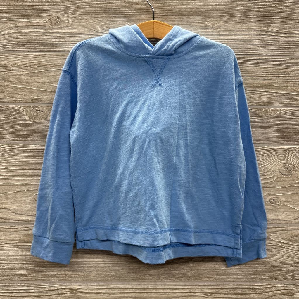 LS Cropped Shirt W/ Hood 4-5