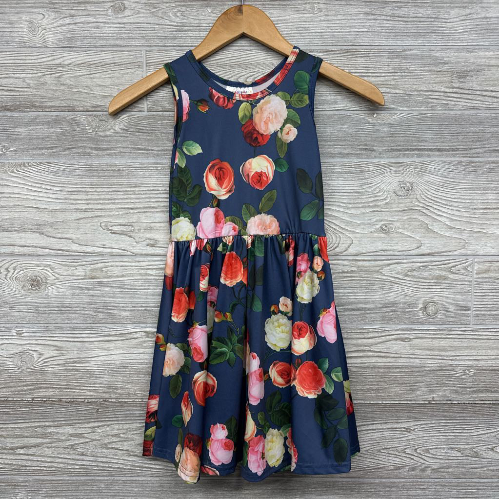 Tank Top Dress Flowers Roses 7