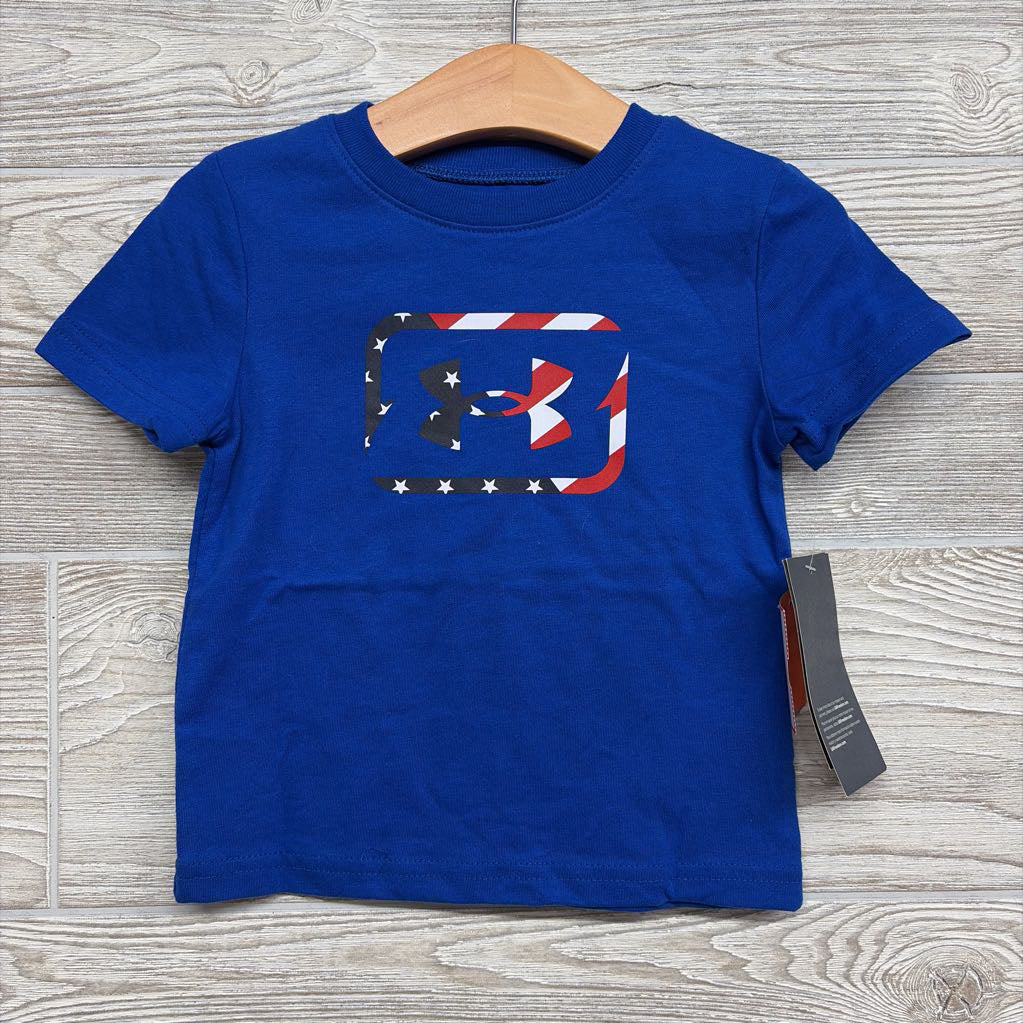 NEW Shirt Flag Freedom UA 18M