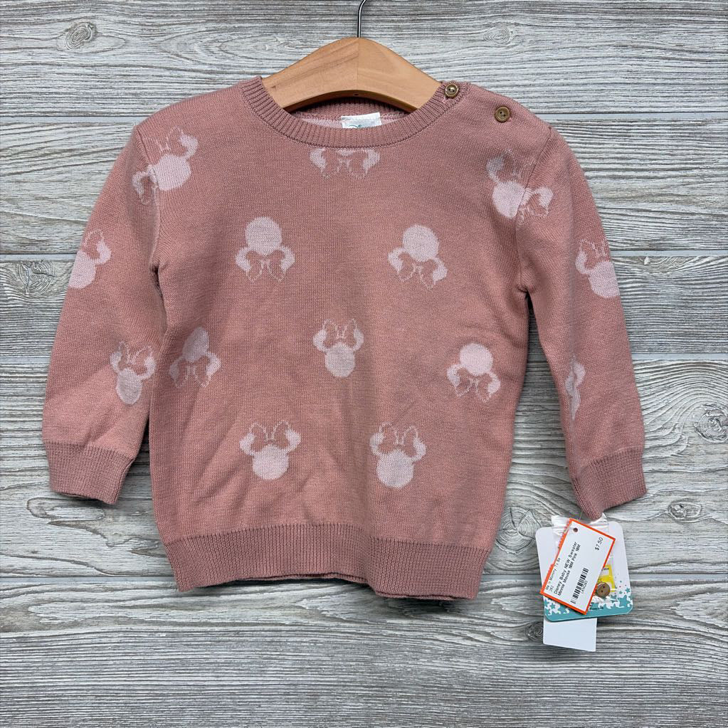 NEW Sweater Minnie Mouse 18M